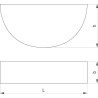 Clavette demi-lune UNIVERSEL 68885651572