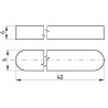 Clavette plate UNIVERSEL 68856640