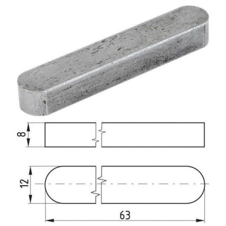 Clavette plate UNIVERSEL 688512863