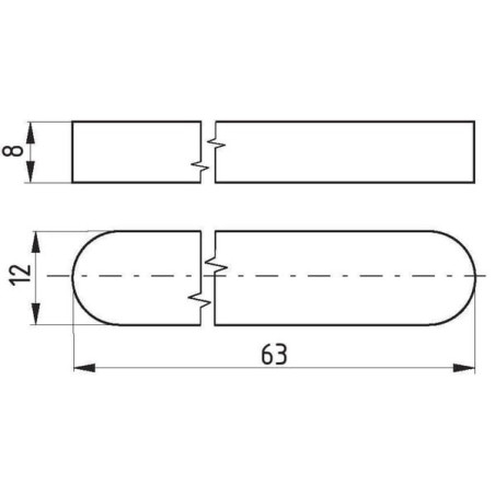 Clavette plate UNIVERSEL 688512863