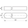 Clavette plate UNIVERSEL 688512863