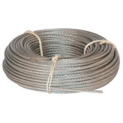 Câble en acier galvanisé 10mm longueur 500m UNIVERSEL WR10500