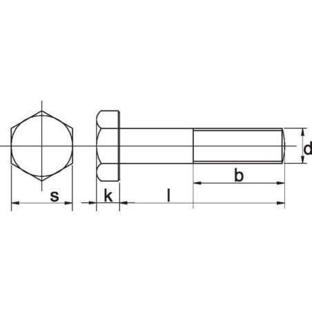 Boulon M6x60 UNIVERSEL 931660