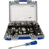 Boîte d'assortiment de colliers de serrage ABA HCS12DB76