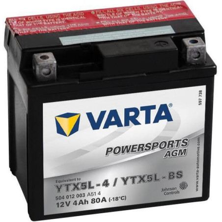 Batterie VARTA 504012003A514