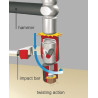 Clé à frapper HUBITOOLS HG70863