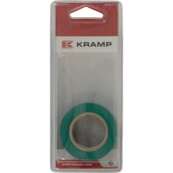 Bande isolante 15mmx10m verte UNIVERSEL KREM20403P001