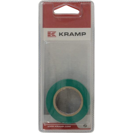 Bande isolante 15mmx10m verte UNIVERSEL KREM20403P001