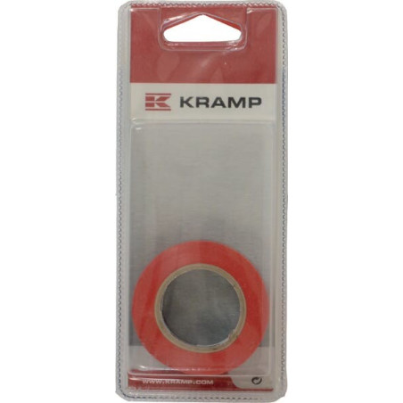 Bande isolante 15mmx10m rouge UNIVERSEL KREM20404P001