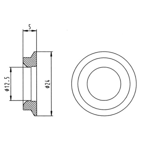 Bague de glissement ERICH-JAEGER 025309JAE