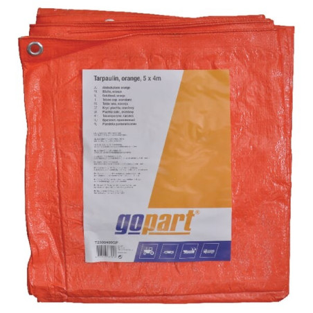 Bâche orange 5x4m GOPART T2500400GP