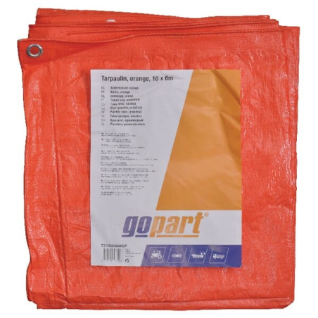 Bâche orange 10x6m GOPART T21000600GP