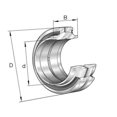 Roulement articulé INA/FFAG GE70HO2RSINA