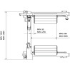 Appareil pour montage de roue 1600 kg COMPAC WD1600