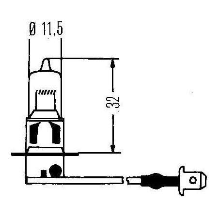 Ampoule HELLA 8GH002090271
