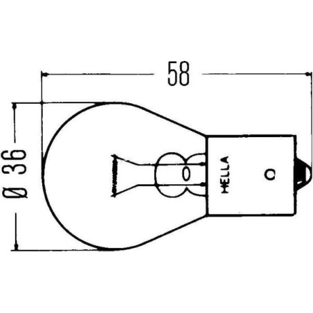 Ampoule HELLA 8GA002074241
