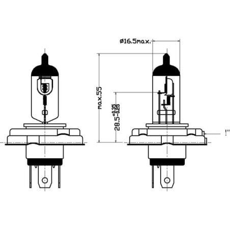 Ampoule UNIVERSEL B1239