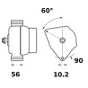 Alternateur MAHLE IA1077