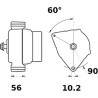 Alternateur MAHLE IA1117