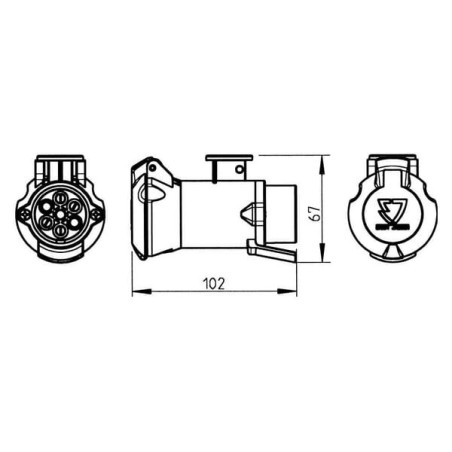Adaptateur ERICH-JAEGER 311052JAE
