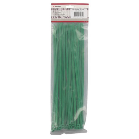Serre-câbles 4,8x300mm vert UNIVERSEL TRBL48300GREE