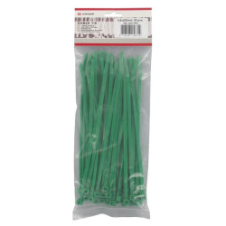 Serre-câbles 4,8x200mm vert UNIVERSEL TRBL48200GREE