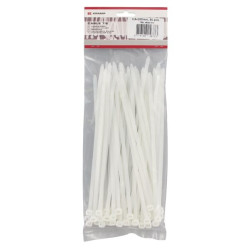 Serre-câbles 4,8x200mm blanc UNIVERSEL TRBL48200WHI