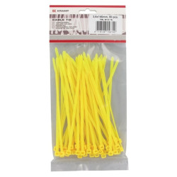 Serre-câbles 3,6x140mm jaune UNIVERSEL TRBL36140YEL