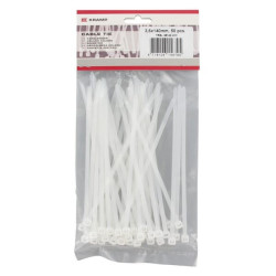 Serre-câbles 3,6x140mm blanc UNIVERSEL TRBL36140WHI