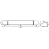 Rampe lumineuse halogène HELLA 2RL007900201