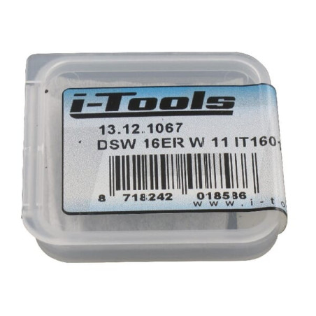 Plaque taraudée I-TOOLS DSW16ERW11IT1601
