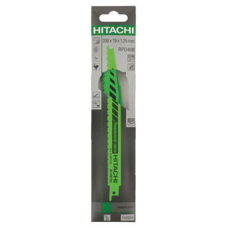 Lame de scie sabre HIKOKI 752024
