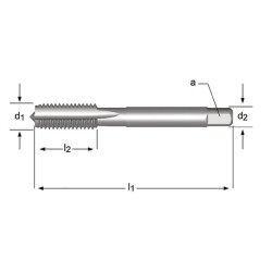 Kit de tarauds DORMER E100M5NO8