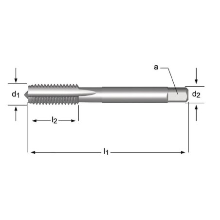 Kit de tarauds DORMER E100M5NO8