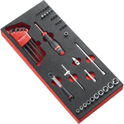Kit de douilles FACOM MODMR16136