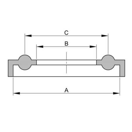 Joint spi UNIVERSEL TCGL40EPDM