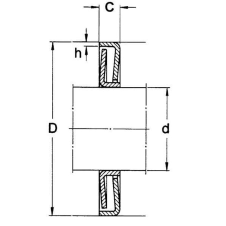 Joint labyrinthe SKF Z214SKF