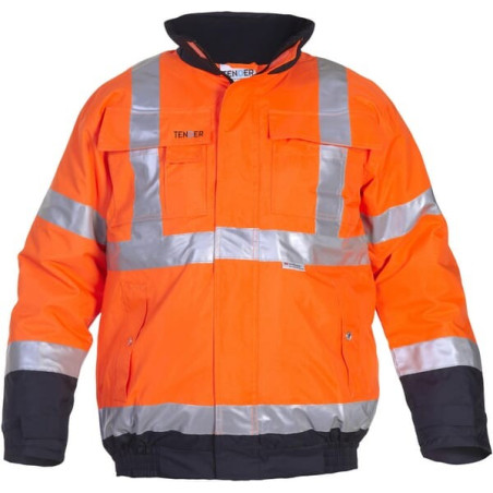 Blouson orange - bleu marine taille S HYDROWEAR 052000S