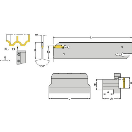 Porte plaquette I-TOOLS SBTBL2032