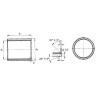 Bague PERMAGLIDE PAP0305P14