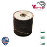 Bobine fil nylon hélicoïdal copolymère VORTEX  - 2.40mm x 208m - Qualité professionnelle - Fabrication américaine