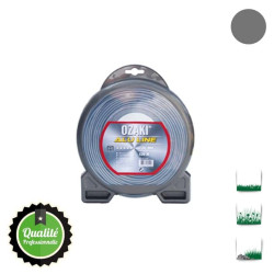 Coque fil nylon bi-composant OZAKI Alu Line  - 1.60mm x 15m - Qualité professionnelle