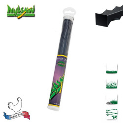 Tube 35 fils nylon cranté Nylsaw - 3mm x 26cm - Qualité professionnelle - Fabrication française