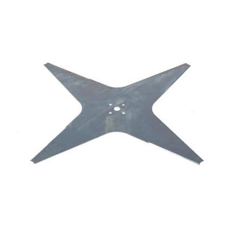 Lame robot tondeuse plate 4 dents diamètre 355mm OUTILS WOLF ROZ36 pour R50AC