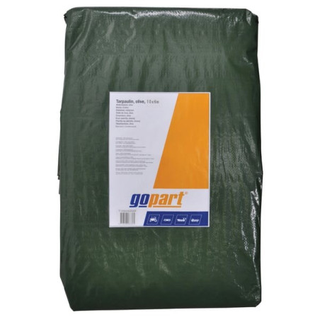 Bâche vert olive 6x4m GOPART T600400GP