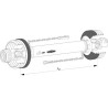 Arbre de cardan WALTERSCHEID W2300710