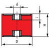 Silent bloc UNIVERSEL 2015C55RVS