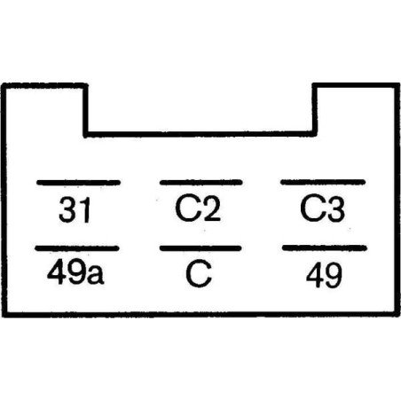 Relais HELLA 4DN008768121