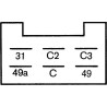Relais HELLA 4DN008768121