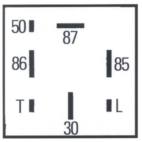 Relais de préchauffage HELLA 4RV008188181